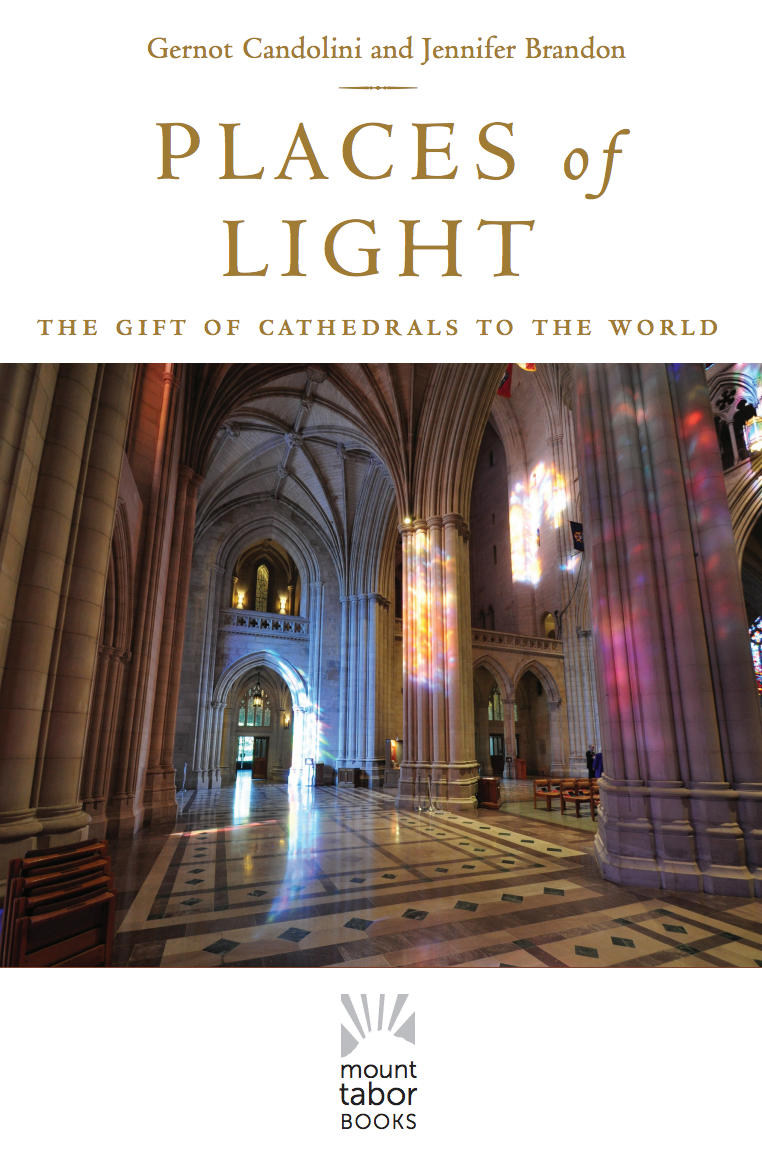 Book Cover "Places of Light" by Gernot Candolini and Jennifer Brandon